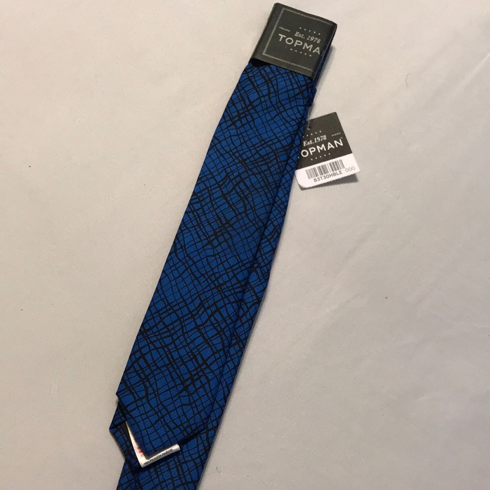 Topman Blue Tie